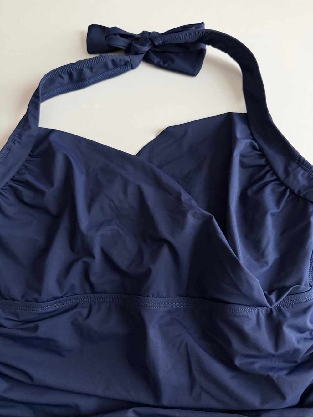 Tommy Bahama Women Navy Blue One-Piece Tummy Control Beach Swimsuit Size 14 - Picture 5 of 9